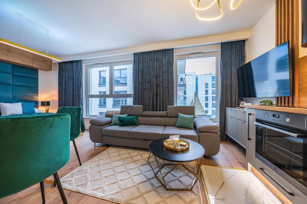 Glow Apartments, Letnica - Apartamenty Przystan Siodme Niebo Gdaňsk Exteriér fotografie